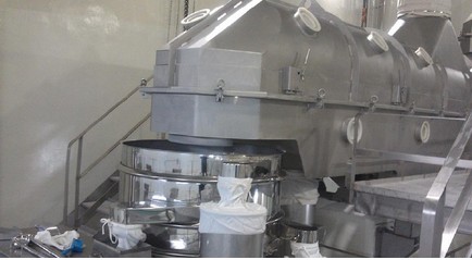 常州健达生产的振动流化床